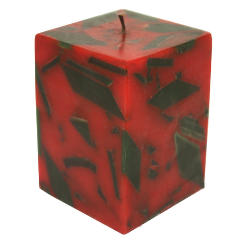 Wax Candle  3" X 3" HT T3